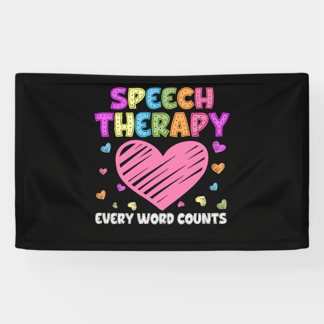 SLP Language Pathologist & Speech Therapy Banner (Horizontal)