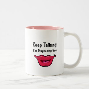 Slp Speech Language Pathology Gifts Two-Tone Coffee Mug
