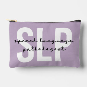 SLP Speech Pathologist Speech Therapist Accessory Pouch