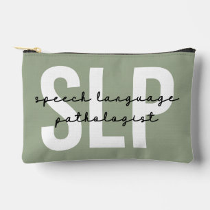 SLP Speech Pathologist Speech Therapist Accessory Pouch