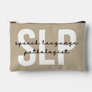 SLP Speech Pathologist Speech Therapist Accessory Pouch