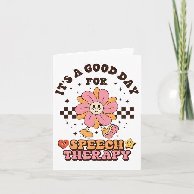 Slp Speech Therapist Speech Language Pathologist I Card (Front)