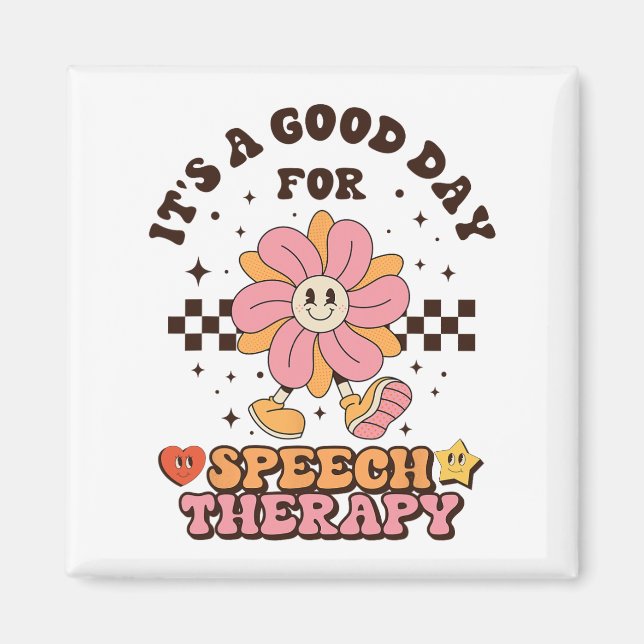 Slp Speech Therapist Speech Language Pathologist I Magnet (Front)