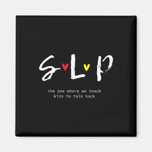 Slp Teacher Shirts Speech Language Pathologist Gif Magnet