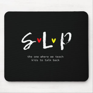 Slp Teacher Shirts Speech Language Pathologist Gif Mouse Pad