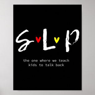 Slp Teacher Shirts Speech Language Pathologist Gif Poster