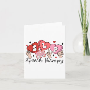 Slp Valentines Day Speech Language Pathologist Stu Card