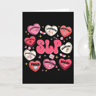 Slp Valentines Day Speech Therapist Candy Heart Va Card