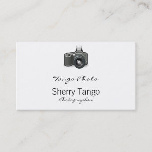 SLR Camera Business Card