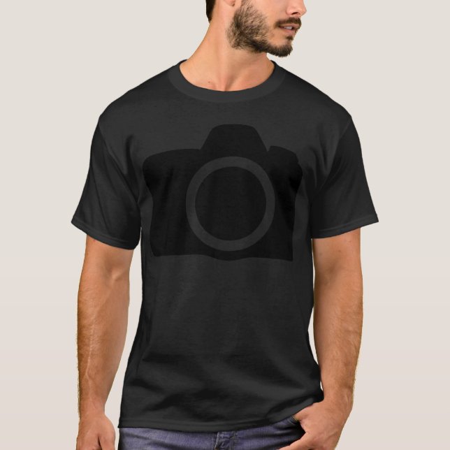SLR Camera icon T-Shirt (Front)