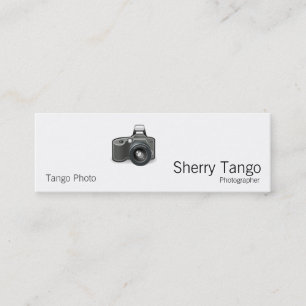 SLR Camera Mini Business Card