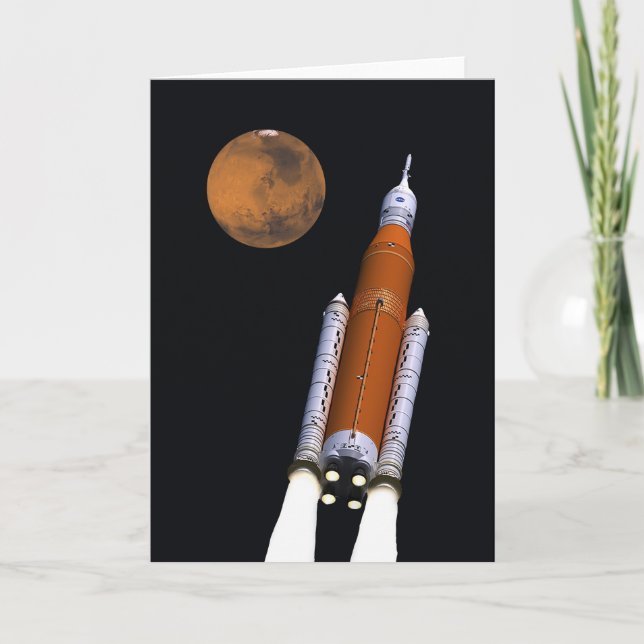 SLS Space Launch System Card (Front)