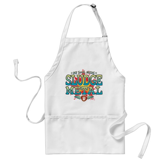 Sludge Metal Soul Apron (Front)