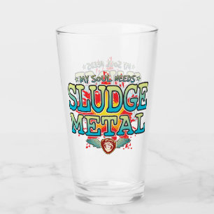 Sludge Metal Soul Glass Tumbler