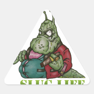 SLUG LIFE TRIANGLE STICKER