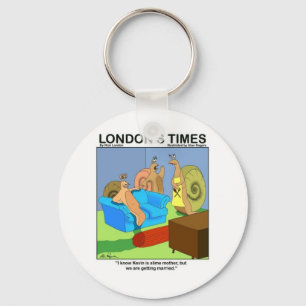Slug Marrying Slime Funny Gifts Tees & Collectable Key Ring