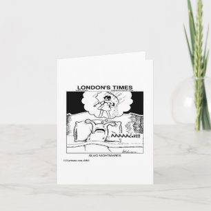 Slug Nightmares Classic LTCartoons Comic Card