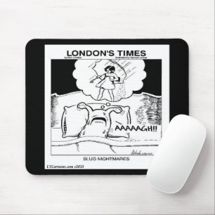Slug Nightmares Classic LTCartoons Comic Mouse Pad