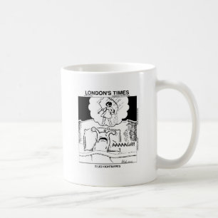 Slug Nightmares Funny Cartoon Gifts & Tees Coffee Mug