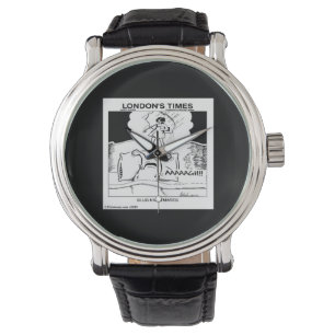 Slug Nightmares Funny Unisex Watch