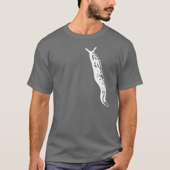 Slug Silhouette dark tee shirt (Front)