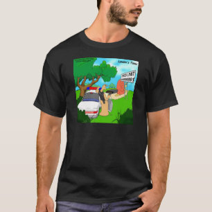 Slug Traffic Cop Funny T-Shirt