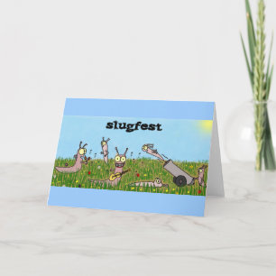 Slugfest Greeting Card