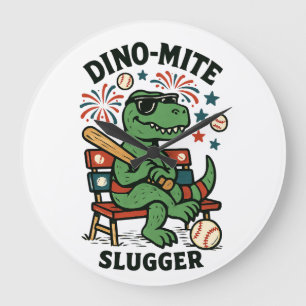 Slugger Large Clock