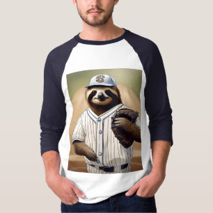 "Slugger Sloth: Slow and Steady at the Plate" T-Shirt