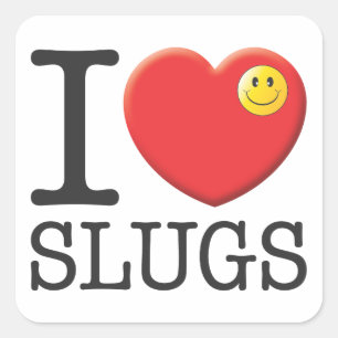Slugs Square Sticker