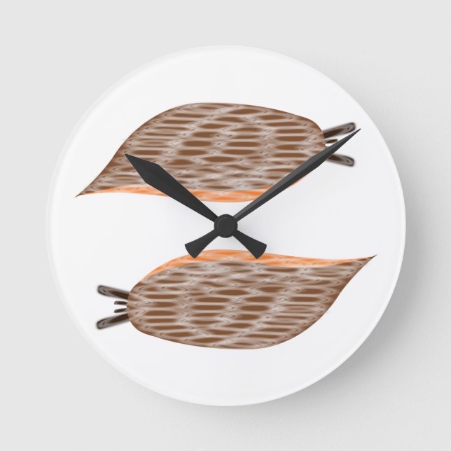 Slugs Wall Clock (Front)