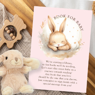 Slumber Bunny Book for Baby Enclosure Card