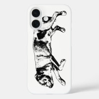 Slumber Lines – Dog in Restful Ink