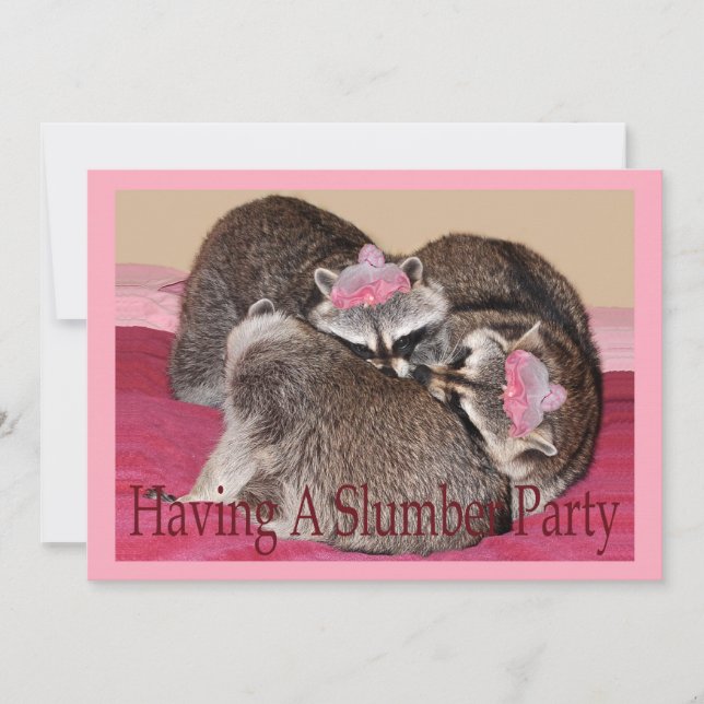 slumber party card (Front)