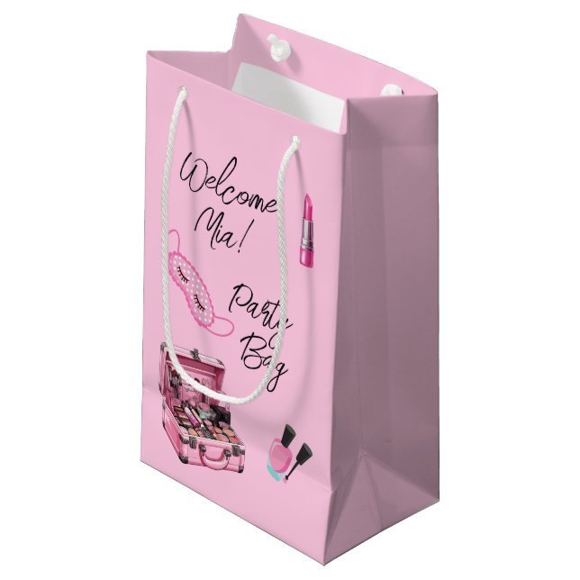 Slumber Party Favour Bag (Front Angled)