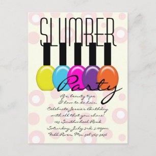 Slumber Party Invitation