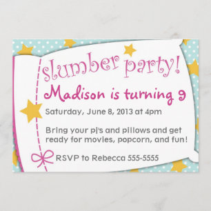 Slumber Party Invitation