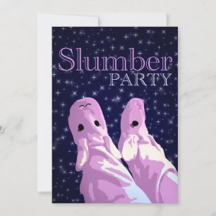 slumber party nightshine invitation