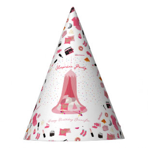 Slumber Party Sleepover Tent Kids Birthday Party Hat