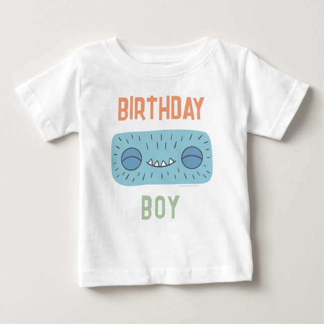 Slumberkins Hammerhead Birthday Boy Baby T-Shirt (Front)