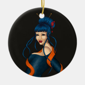 Slurp Ceramic Ornament