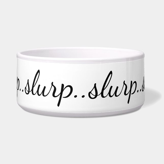 "Slurp" Fun Elegant Water (Front)