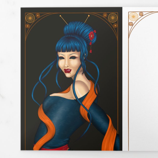 Slurp Tri-Fold Card (Flap)