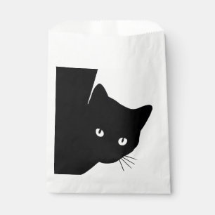 Sly Black Cat Favour Bag