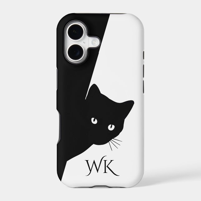 Sly Black Cat Monogram (Back)