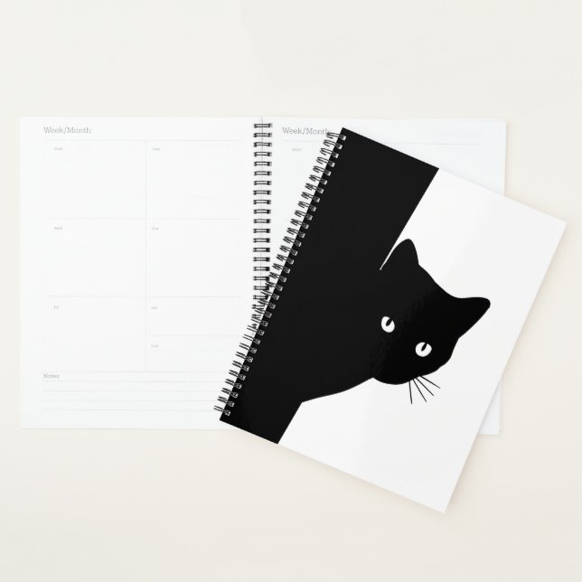 Sly Black Cat Planner (Display)