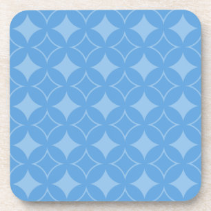 Sly blue shippo pattern coaster