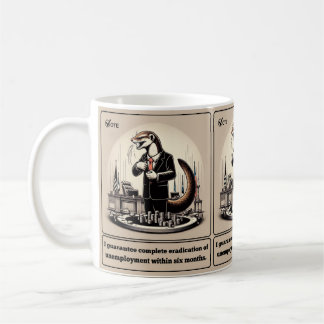 Sly Deals: The Crafty Weasel Politician Coffee Mug