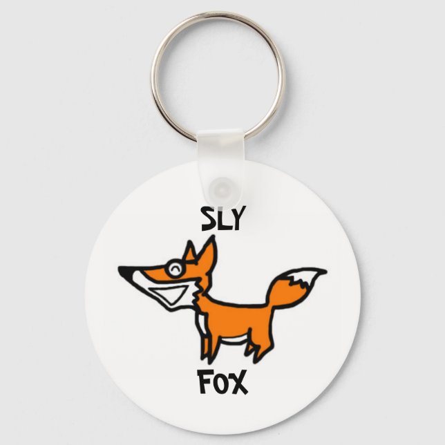 SLY FOX KEY RING (Front)