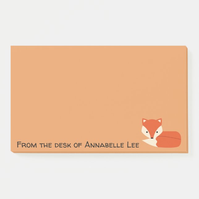 Sly Fox Post-it Notes (Front)